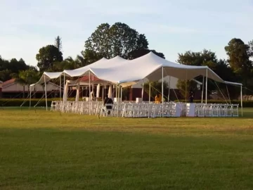 Waterproof Stretch tents for hire