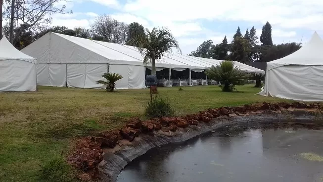 Clearspan tents for hire