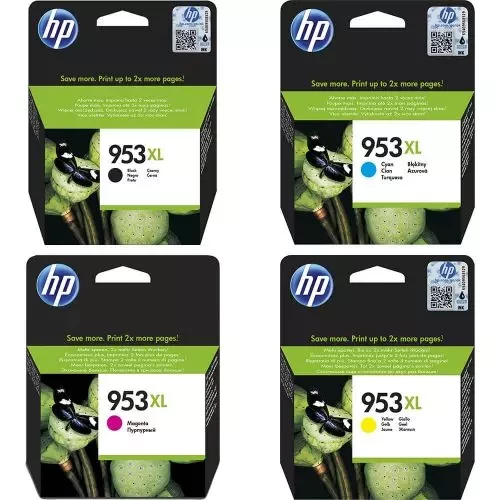 HP 953XL Colour Ink Cartridges