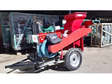 5t per hour diesel engine powered maize sheller