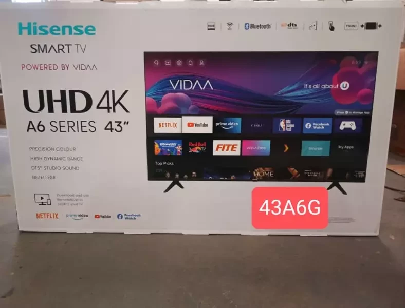 HiSense 43A6G 43 inc