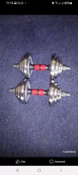 7.5kg adjustable dumbbells