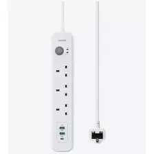 Anker PowerExtend 6-IN-1 USB PowerStrip - White