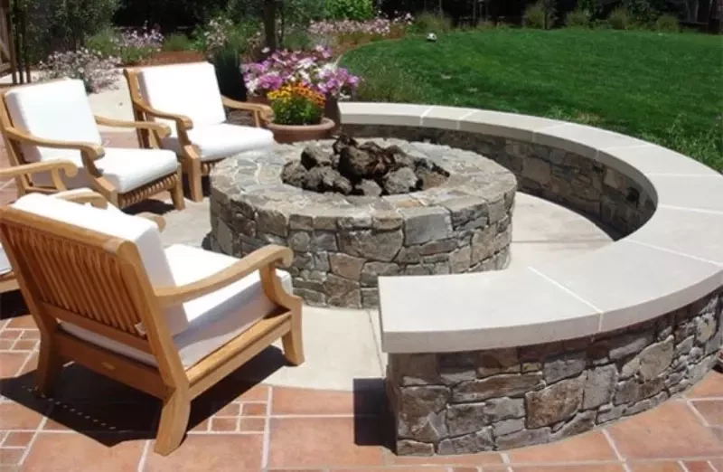 Out door fire pits construction & indoor fire places designs