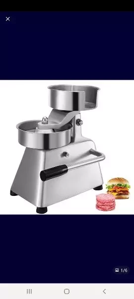 Burger presser machine