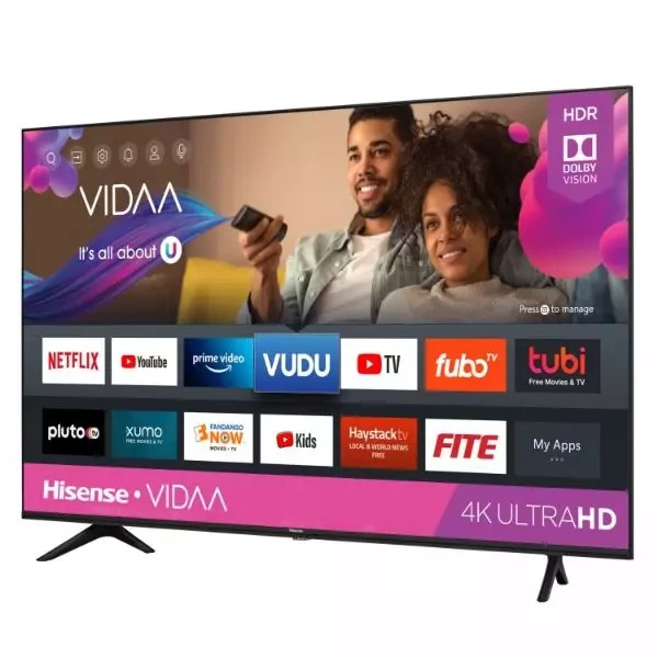 HiSense UHD 4K A6 Series Smart TV 65 inc