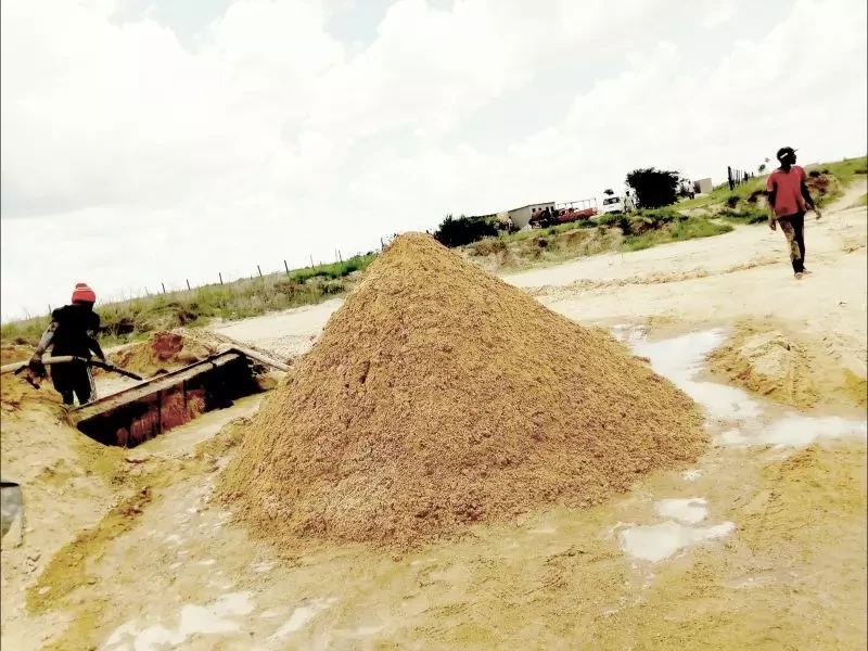 Washed River Sand