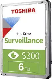 Toshiba 6TB S300 Surveillance Hard Drive