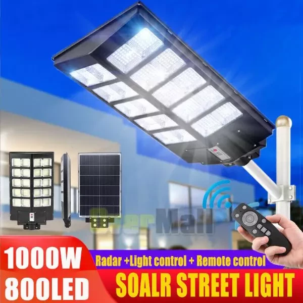 Solar Street Light 1000W 800LED