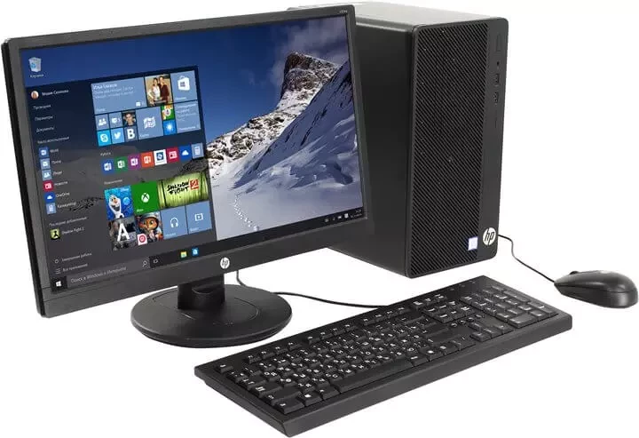 HP Hp 290 G4 Core i9 Desktop plus 27 inch Monitor , Nvidia Graphics Optional