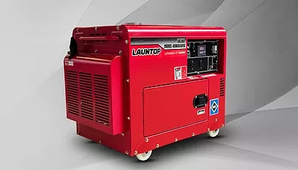 Launtop Single Phase 4.5kva Diesel Silent Generator