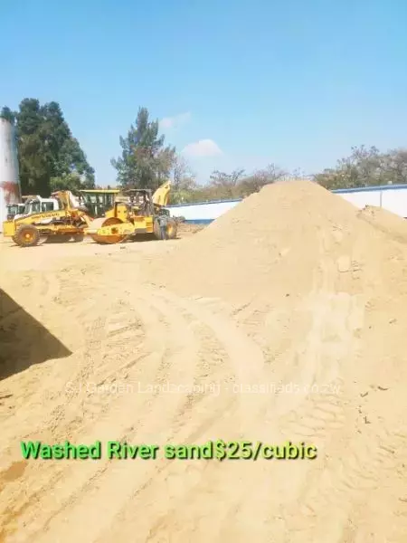 Washed River sand For building poultry houses