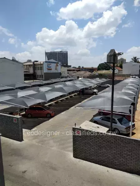 Cantilever Carports protect your valuable car from direct sunlight 