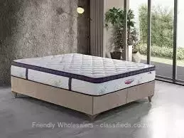 king bed with pillowtop