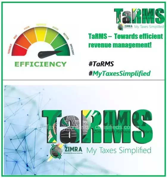 Tarms. Zimra new system