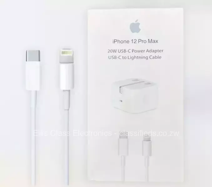 20W USB - C poweradapter USB-C to lighting cable