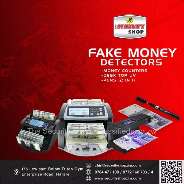 Money counters and fake money detectors