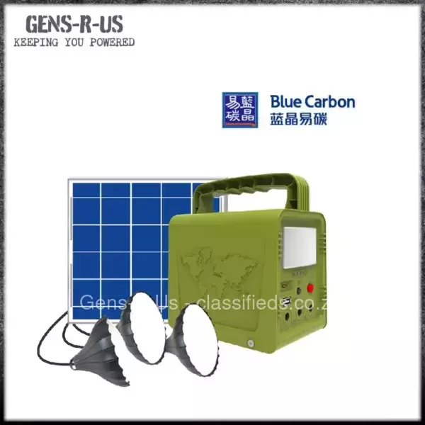 Blue Carbon Solar Lighting Kit