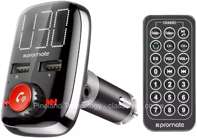 Promate SMARTUNE-3 Wireless In-Car FM Transmitter