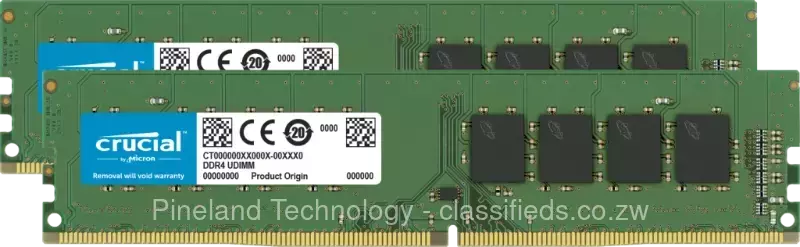 Crucial 16GB Desktop DDR4 3200 MHz UDIMM Memory