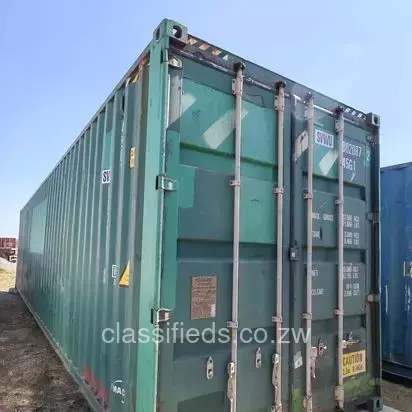 40ft High Cube Shipping Containers In Zimbabwe | classifieds.co.zw