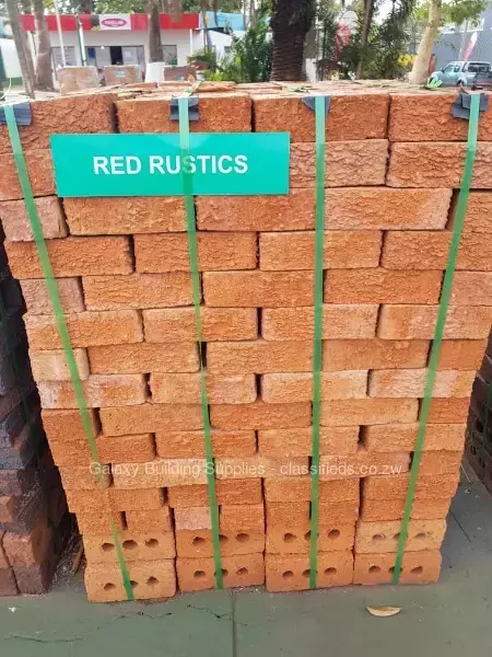 Red Rustic Face Bricks