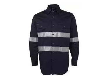 Navy Blue Pant Shirt with Tape 190 GSM American Safety