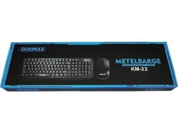 Doomax Metelbarge Business Wireless Combo (Keyboard & Mouse) KM-22