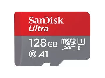 Micro SD Card 128GB Ultra microSDXC UHS-I Memory Card with Adapter