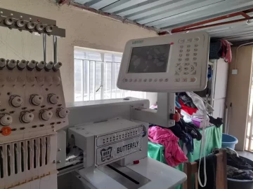 Butterfly 6x12 Embroidery Machine, 2 Years Old, Excellent Condition