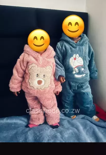 Girls and Boys Double Thick Quality Pyjamas with extra warmth.