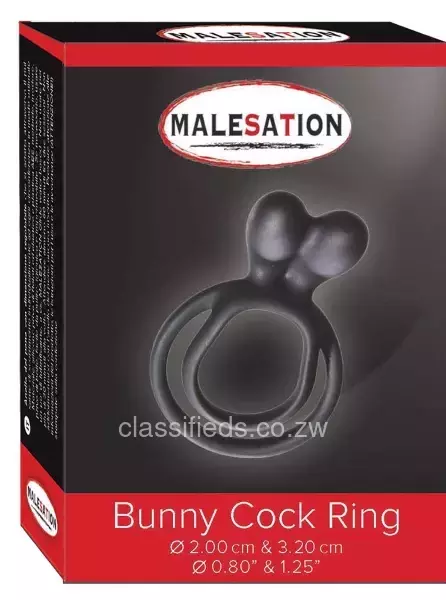 MALESATION BUNNY COCK RING