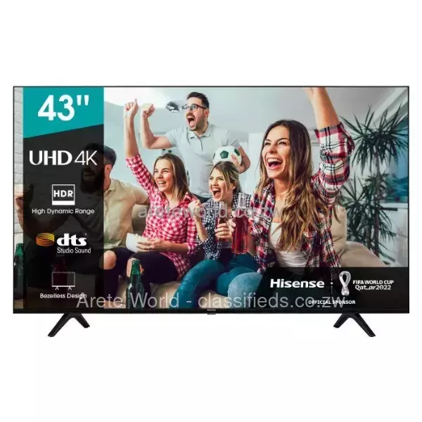 Samsung & Hisense 43 Inch 4K Smart TV 43 inc