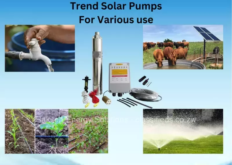 Trend Solar Pumps 270W 24V 100M Head $180