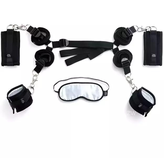 FIFTY SHADES UNDER BED RESTRAINTS KIT HARD LIMIT