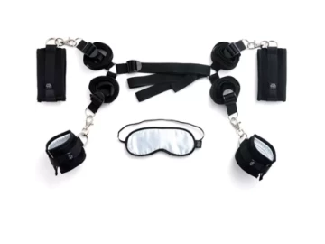 FIFTY SHADES UNDER BED RESTRAINTS KIT HARD LIMIT