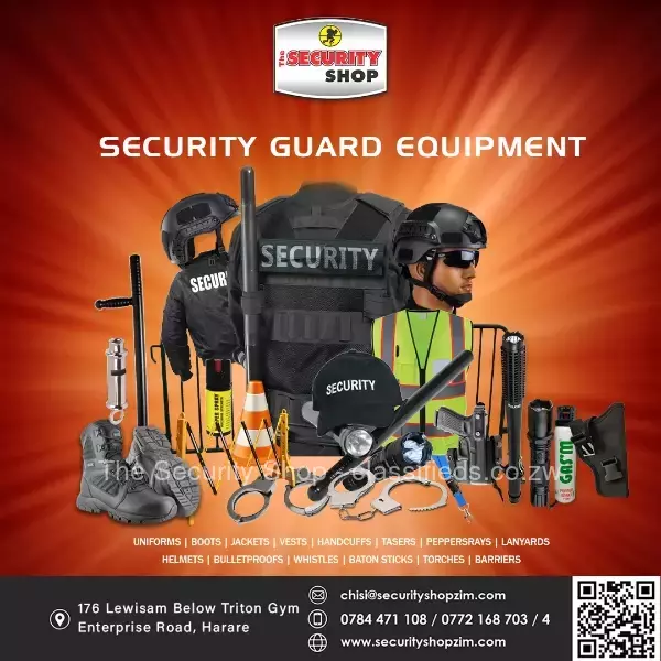 Security Guard Full Uniforms and Gear