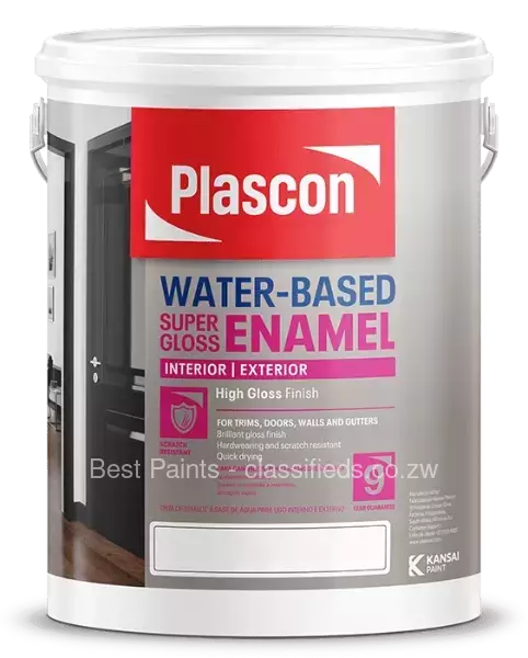 Plascon-Water-Based-Super-Gloss-Enamel 1l Black