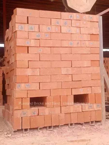 Red Palletized Common Bricks