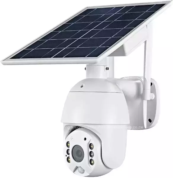 Dual Lens PTZ Solar Security Camera