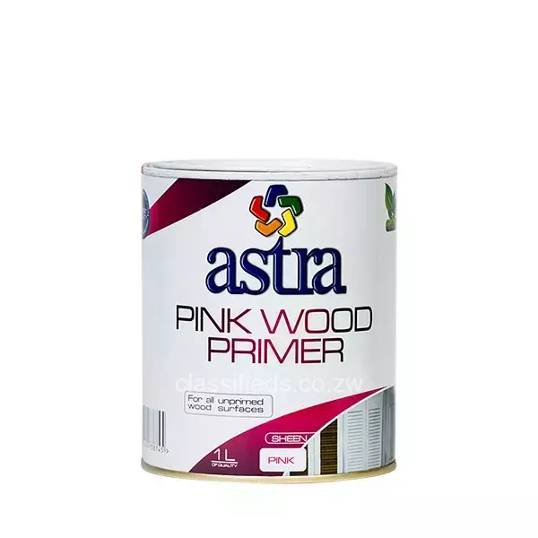 Astra Pink Wood Primer 1 Lt Paint