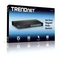 24-Port Gigabit PoE+ Switch - TRENDnet TPE-TG240g