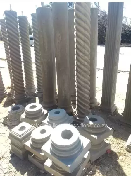 Veranda Concrete Pillars