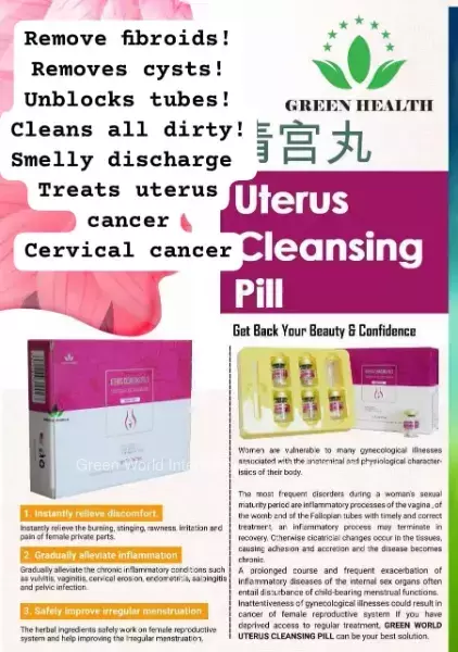 Uterus cleansing pill