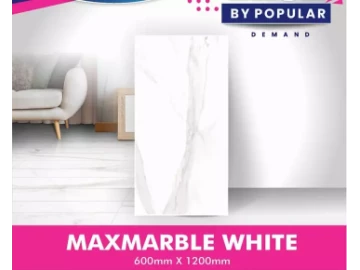 Max marble white 600 x 1200mm