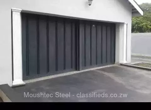 1 Pair Double Sliding Garage Doors