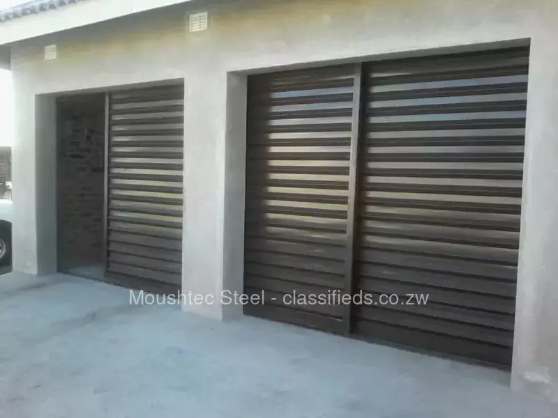 Double Sliding Garage Doors