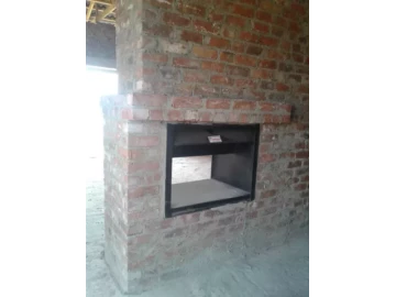 Double Sided Fireplaces Full Set 700mm