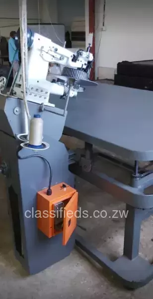 Tape edge bed making machine