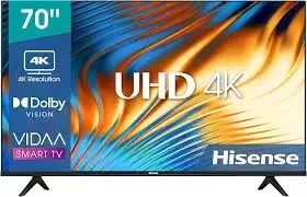 HiSense 70-inch UHD Smart TV-70A6K 70 inc